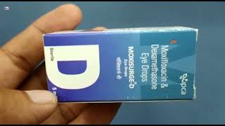 MoxisurgeD Eye Drop  Moxifloxacin amp Dexamethasone Eye Drops  MoxisurgeD Eye Drops Uses Benefits [upl. by Haididej]