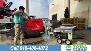 Industrial Hot Water Pressure Washer Dealer  Total Clean Equipment  Commercial Use [upl. by Kizzie445]