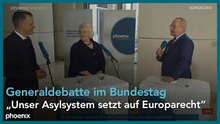 bundestagsgespräch mit Katja Mast SPD und Thorsten Frei CDU am 110924 [upl. by Nnylireg]