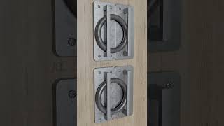 Automatic latch lock compilation door lock creative idea shorts lock [upl. by Anehs403]