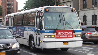 B12 bus announcements to Lefferts GardensOcean Avenue Vianova [upl. by Sikram]