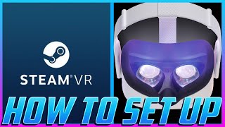 How to Set Up Steam VR Wireless on any PC including Cloud PCs with Virtual Desktop Oculus Quest 2 [upl. by Aelyk]