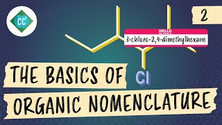 The Basics of Organic Nomenclature Crash Course Organic Chemistry 2 [upl. by Par]