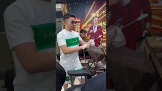 Tokatçı Berber Müşterilerine Tokat Atıyor barber shorts [upl. by Etnad]