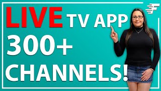 FREE LIVE TV APP amp TV GUIDE  NO SIGN UP  NO VPN  300 CHANNELS [upl. by Eecyaj930]