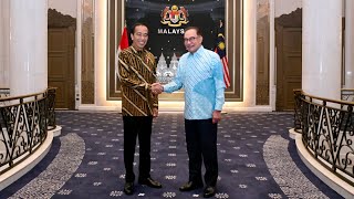 Pertemuan Presiden Jokowi dengan PM Malaysia Anwar Ibrahim Putrajaya 8 Juni 2023 [upl. by Eiramoj]