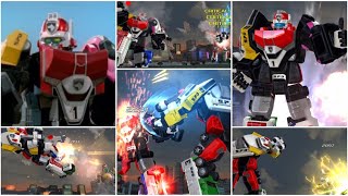 5 4 3 2 1 Fire Power Rangers Legacy Wars Delta Squad Megazord Gameplay [upl. by Mattah]