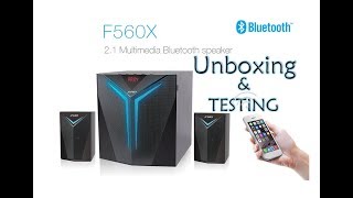 FampD F560x Unboxing and Testing [upl. by Rawna]