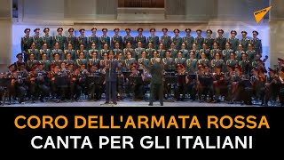 Coro dellArmata Rossa suona per gli italiani che combattono il Covid19 [upl. by Euqimod]