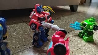 Transformers Autobots vs Autobots parte 1 [upl. by Kannry449]