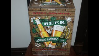 Hoppy Holidays ALDI Beer Advent Calendar 2020 Cheers and 24 Beers Review [upl. by Eussoj]