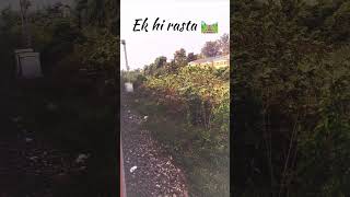 Ek hi rasta 🛤️🧿🙂youtubeshorts shorts viralvideo viralshorts trending music song quotes life [upl. by Maurilia585]