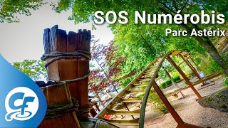 SOS Numérobis front seat onride 4K POV 60fps Parc Astérix Asterix Numerobis [upl. by Bozovich]