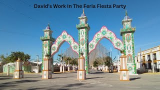 The work David Did During Feria Party In Rota Spain davidandmary7902 🇪🇸Feria Party [upl. by Graner]