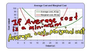 Marginal Cost vs Average Cost  Economics 101 [upl. by Kitchen86]