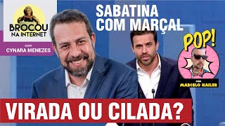 Boulos vai à sabatina com Marçal cilada  Natália ameaçada em Natal  Brocou na Internet  2410 [upl. by Elagibba877]