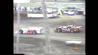 Peoria Speedway 1991 Late Model Heat Win Mike Chasteen [upl. by Thackeray985]