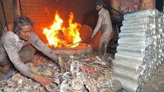 Amazing Aluminum Recycling Process and Tour of a Bars Making Factory  factory process  Top 4 [upl. by Shewmaker]