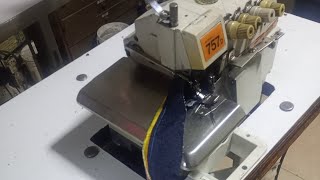 OVERLOCK FILETEADORA INDUSTRIAL TIPO SIRUBA 757D 💪😎 [upl. by Cromwell]