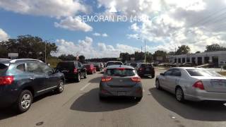 Drive up Semoran Blvd to I4 Freeway in Altamonte Springs Florida [upl. by Onez]