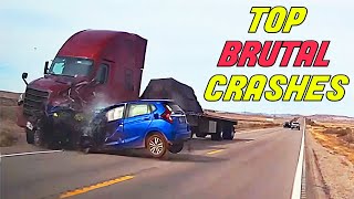 MOST BRUTAL CAR CRASHES OF THE YEAR [upl. by Nyrahs]