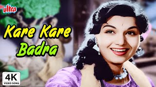 Kare Kare Badra Ja Re 4K Color Version  Lata Mangeshkar Old Classic Song  Shyama  Bhabhi Songs [upl. by Atirhs]