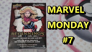 Marvel Beginnings Vol 2 Series 1 Blaster Box  Marvel Monday 7 [upl. by Antebi]