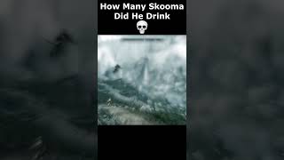 How Many Skooma Did He Drink 💀 skyrim skyrimanniversary elderscrolls shorts [upl. by Adiaros]