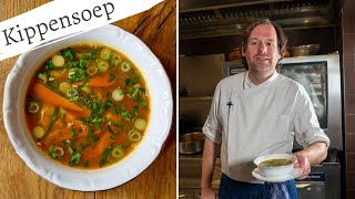 Koken met Rik de Jonge Kippensoep [upl. by Cowen]