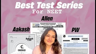 WHICH IS THE BEST TEST SERIES FOR NEETOFFLINE TEST SERIES FOR NEETONLINE TEST SERIESPHYSICS WALLA [upl. by Ydnirb683]