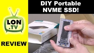 DIY Portable NVMe SSD Drive ACASIS M2 NVME Enclosure Review [upl. by Isawk]