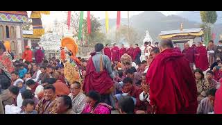 Thousands of devotees gathered at Kengkhar Dungkhar Gonpa Lhakhang HHE Khenchen Katayan [upl. by Hurty60]