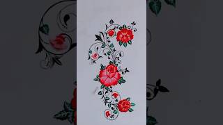 Beautiful Wall painting design❤️🎨🖌️shortvideo 🥰shortvirel trendingshorts 🔥 [upl. by Dee]