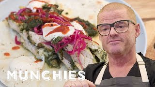 How To Make Chicken Souvlaki with Heston Blumenthal [upl. by Rotce]