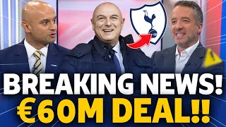 💥🤩REVEALED NOW €60M SIGNING KING OF ASSISTS SPURS CONFIRM NEGOTIATIONS TOTTENHAM RANSFER NEWS [upl. by Donoho863]