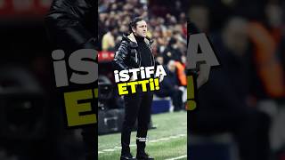 💥 Fatih Tekke istifa etti futbol haber [upl. by Annamarie]