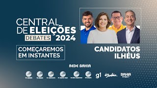 3924  Debate com os candidatos à prefeitura de Ilhéus  Central de Eleições 2024 [upl. by Etnahsal364]