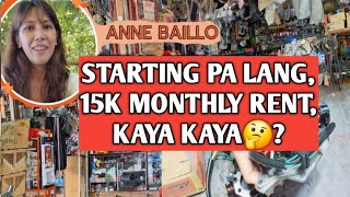 NEGOSYO TIPS MAGSISIMULA NG MOTOR PARTS BUSINESS IN THE CITY 800K CAPITAL 15K MONTHLY RENTAL [upl. by Yenitirb]