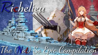 The Not So Epic Compilation Richelieu World of Warships Legends [upl. by Rotciv]