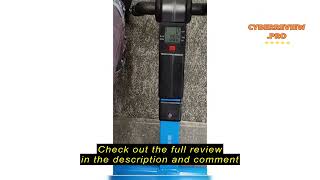 Review MOMODA Pedal Exerciser Mini Desk Cycle with LCD Monitor Foldable … BlackGreen [upl. by Abagael63]