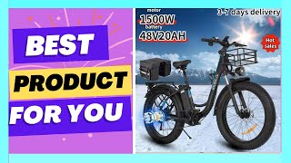 Electric Bicycle Ridstar MN26 1500W Motor [upl. by Nilesoy]