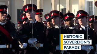 Sandhurst holds first Sovereigns Parade under reign of King Charles [upl. by Collar]