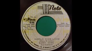 Karen Mark amp Soul Syndicate ‎– World Wide Love amp World Wide Dub  High Note 1977 [upl. by Conlen77]