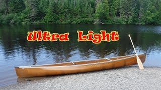 Wenonah Ultra Light Kevlar Prism Solo Canoe Test [upl. by Dyoll]