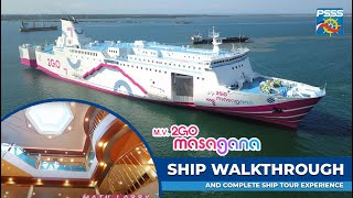 SHIP WALKTHROUGH  MV 2GO Masagana of 2GO Travel  Philippines Travel [upl. by Surazal]