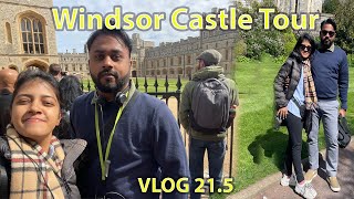 Windsor Castle Tour  London  Ashan Perera  VLOG 215 [upl. by Ainerol677]