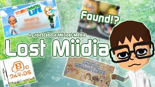 Mii Lost Media [upl. by Yracaz]