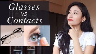 Glasses vs Contact Lenses Which is better [upl. by Willi280]