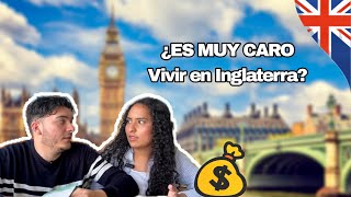 ¿CUANTO CUESTA VIVIR EN INGLATERRA 2024 ¡Precios reales💵 [upl. by Eagle]