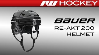 Bauer REAKT 200 Helmet Review [upl. by Uhn]